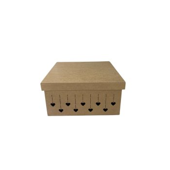 Caixa Sapato 20 x 20 Corações